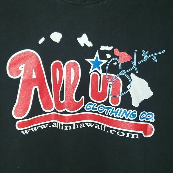 Shane Victorino Flyin Hawaiian T Shirt L - Picture 4 of 5